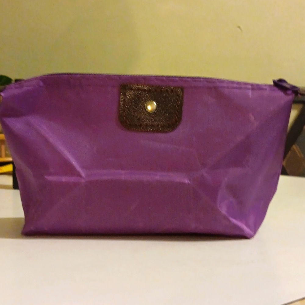 NIP Lovely Cosmetic Pouches, 4 colors to choose zip closure vinyl/faux leather
